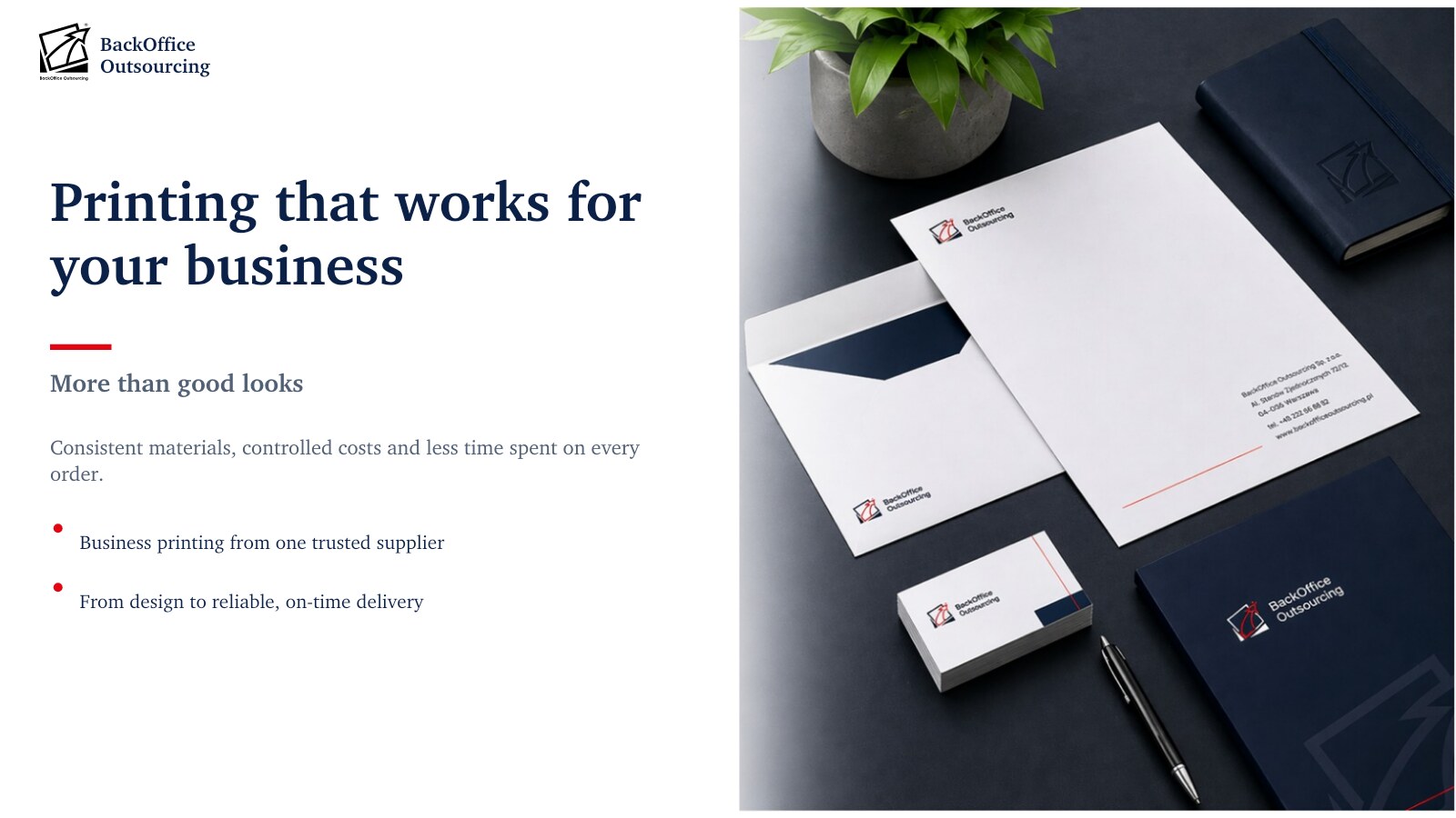 Professional printing for businesses